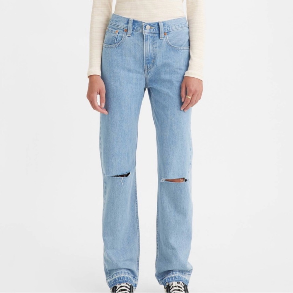 Levi’s Low Pro Straight Light Blue Women's Jeans